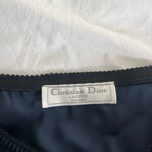 Vintage Christian Dior Lingerie Slip Skirt